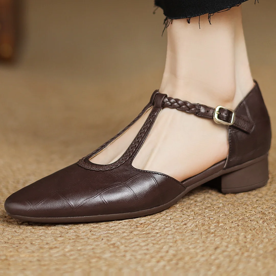 Kepa™| Leather Mary Janes