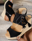 Karessa™| Wedge Sandals