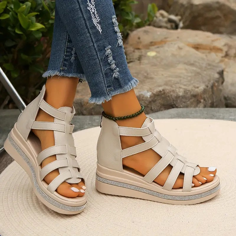 Maze™| Elegant Wedge Sandals
