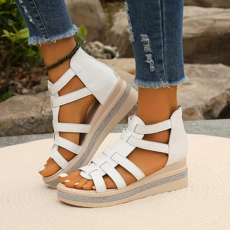 Maze™| Elegant Wedge Sandals