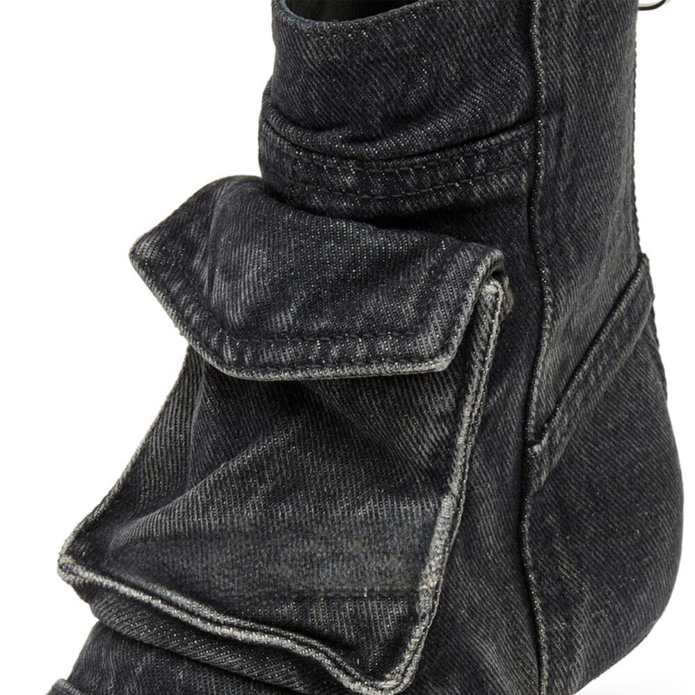 Mavina™| Denim Boots