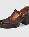 Valenza™| Brivora Leather Mary Janes