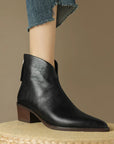 Helira™| Leather Ankle Boots