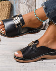Morlaine™| Buckle Sandals