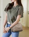 Valenza™| Simone Leather Crossbody Bag