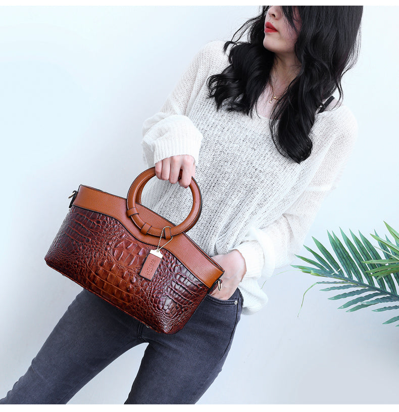 Isla™| Vintage Croc Bag
