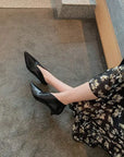 Fivessa™| Pointed Ankle Boots