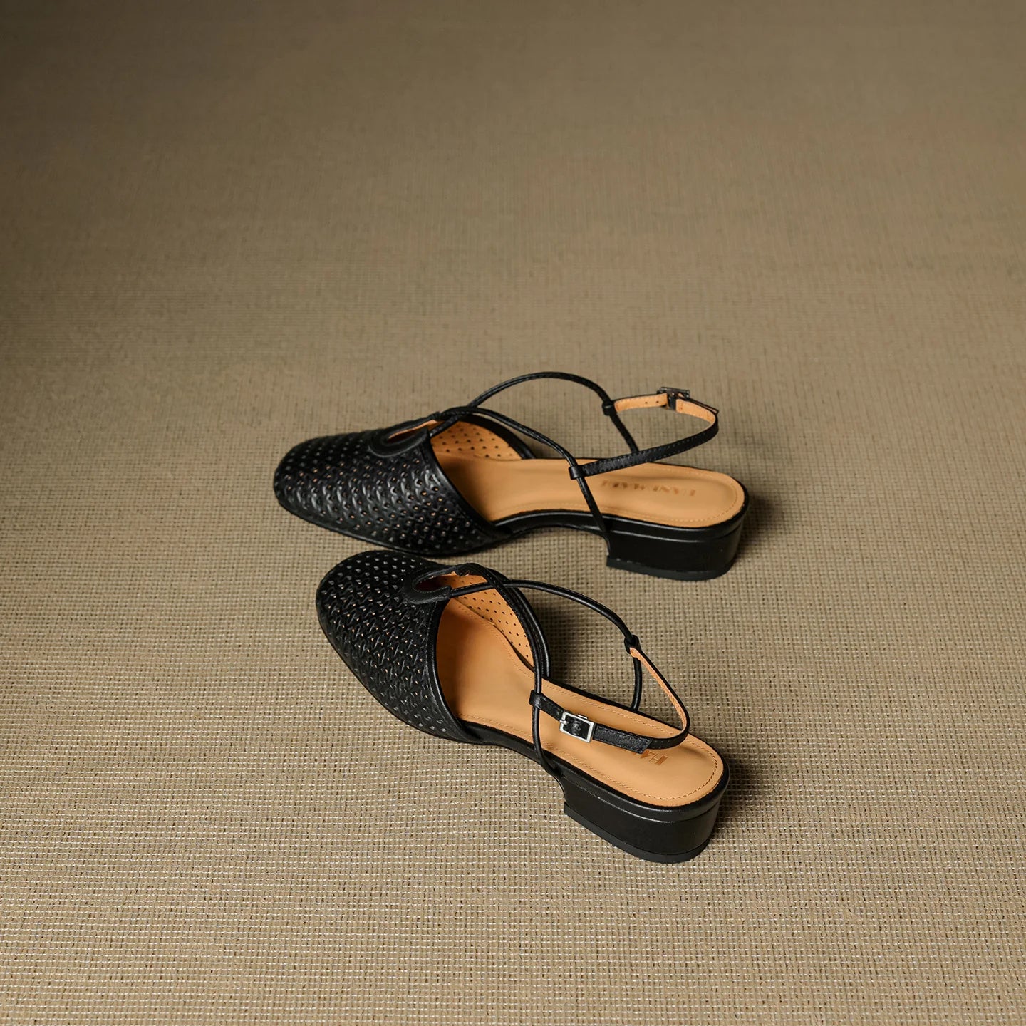 Celestelle™| Leather Slingbacks