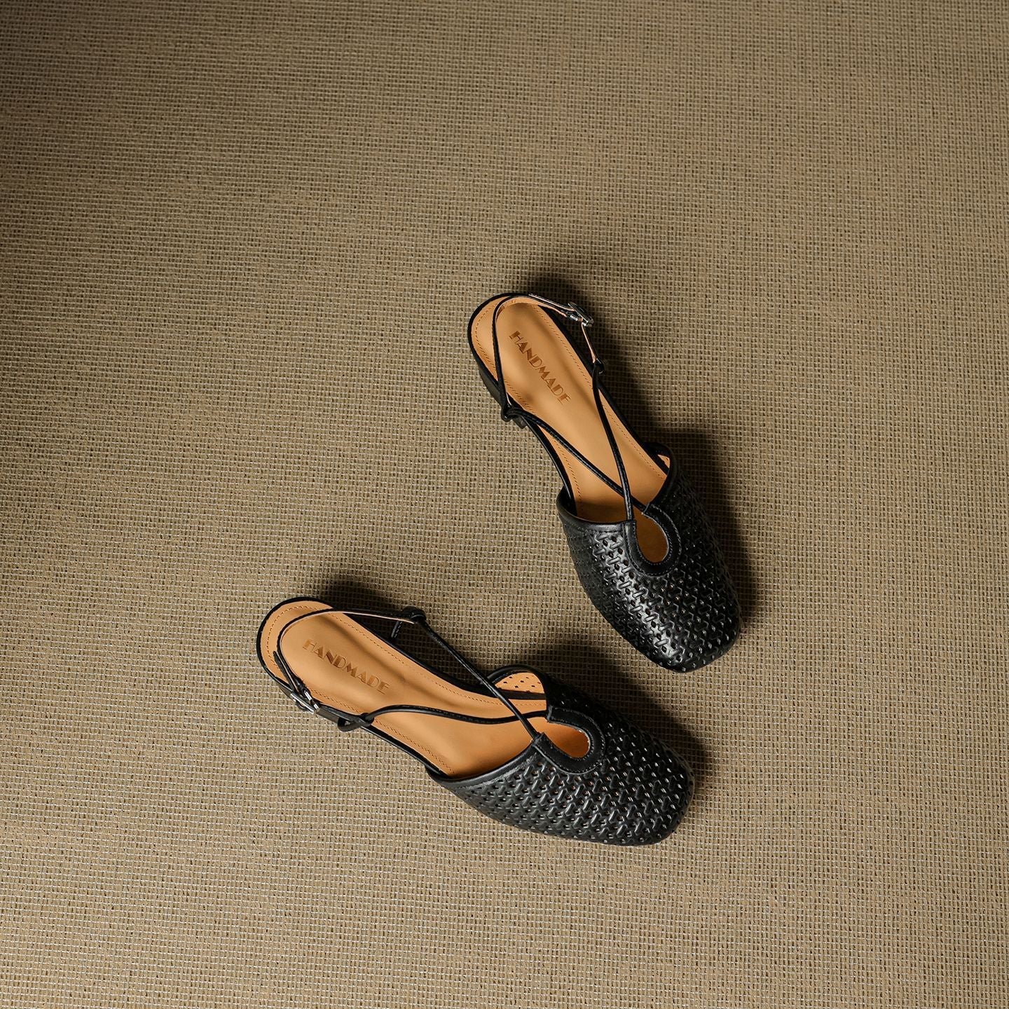 Celestelle™| Leather Slingbacks