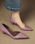Kynora™| Leather Heels