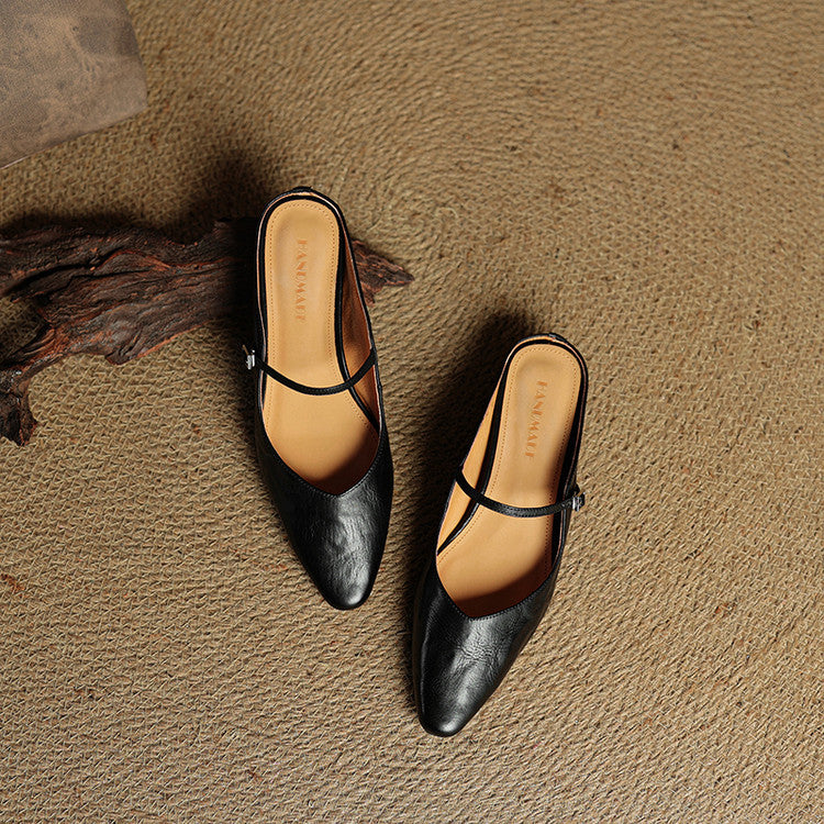 Valenza™| Ulvessa Leather Mules