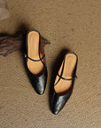 Valenza™| Ulvessa Leather Mules