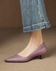 Kynora™| Leather Heels