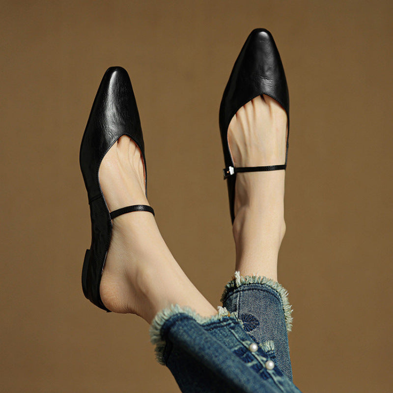 Valenza™| Ulvessa Leather Mules