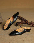 Valenza™| Ulvessa Leather Mules