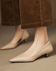 Kynora™| Leather Heels