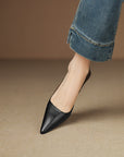 Kynora™| Leather Heels