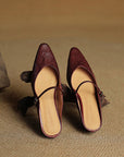 Valenza™| Ulvessa Leather Mules