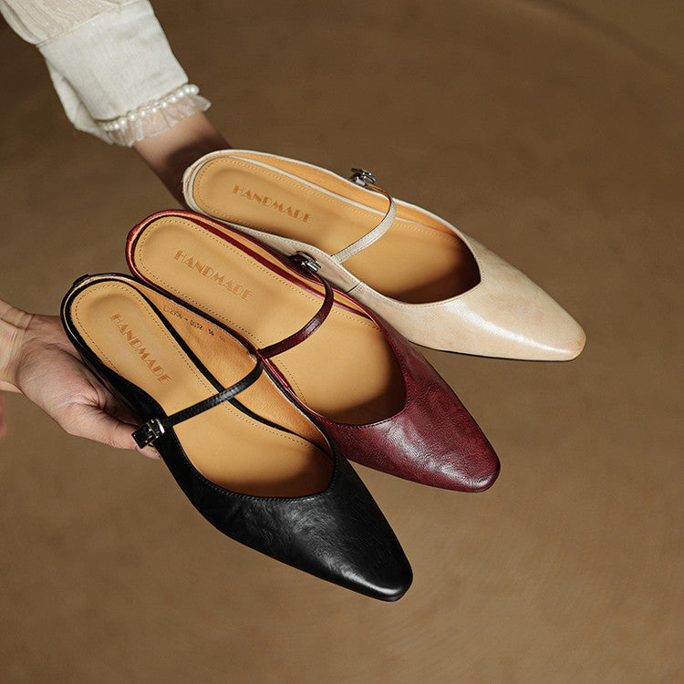 Valenza™| Ulvessa Leather Mules