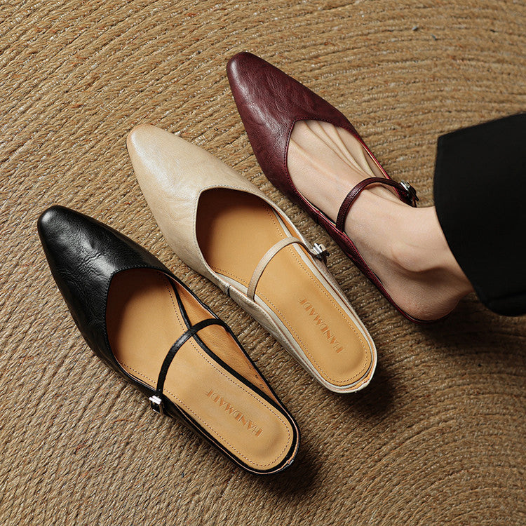 Valenza™| Ulvessa Leather Mules