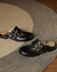 Dorella™| Leather Mules