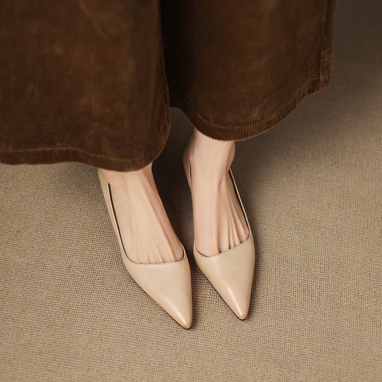 Kynora™| Leather Heels