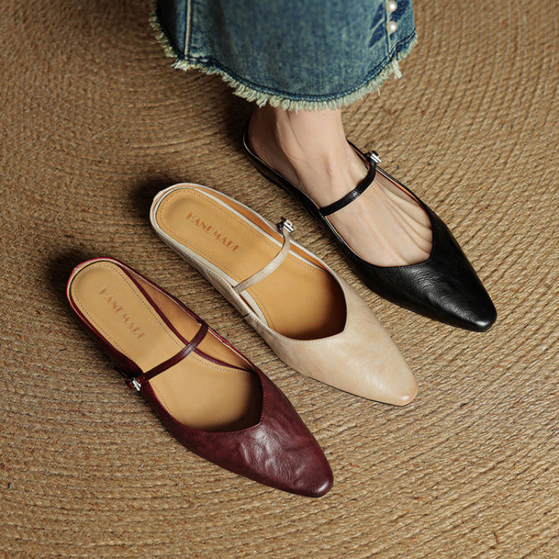Valenza™| Ulvessa Leather Mules