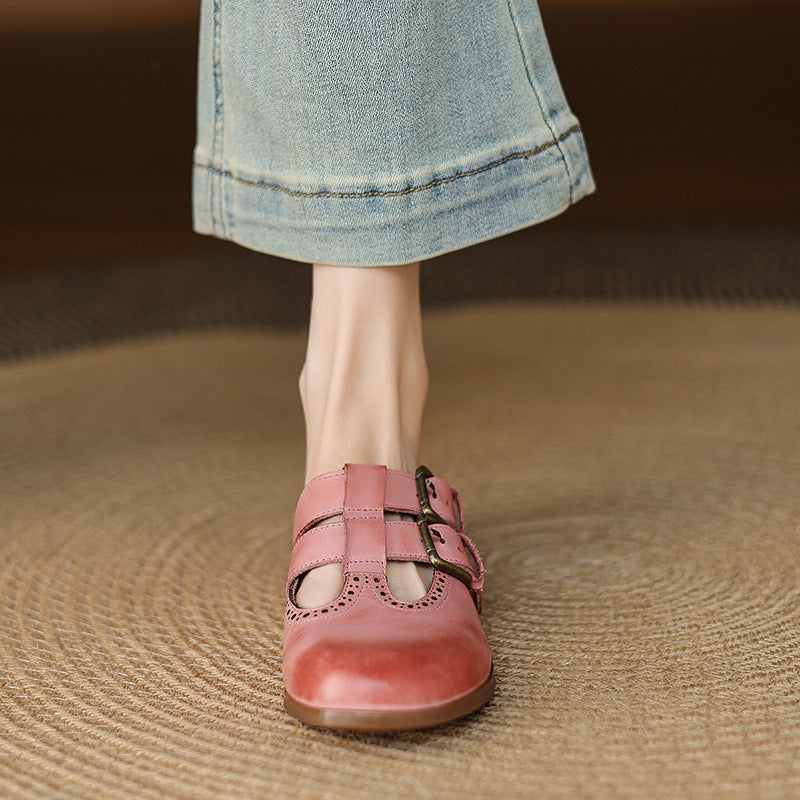 Dorella™| Leather Mules