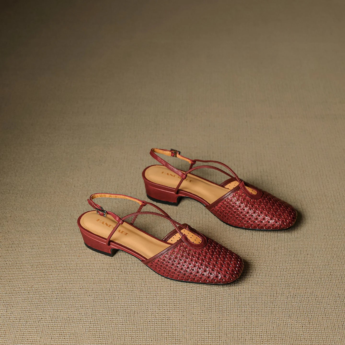 Celestelle™| Leather Slingbacks