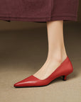 Kynora™| Leather Heels