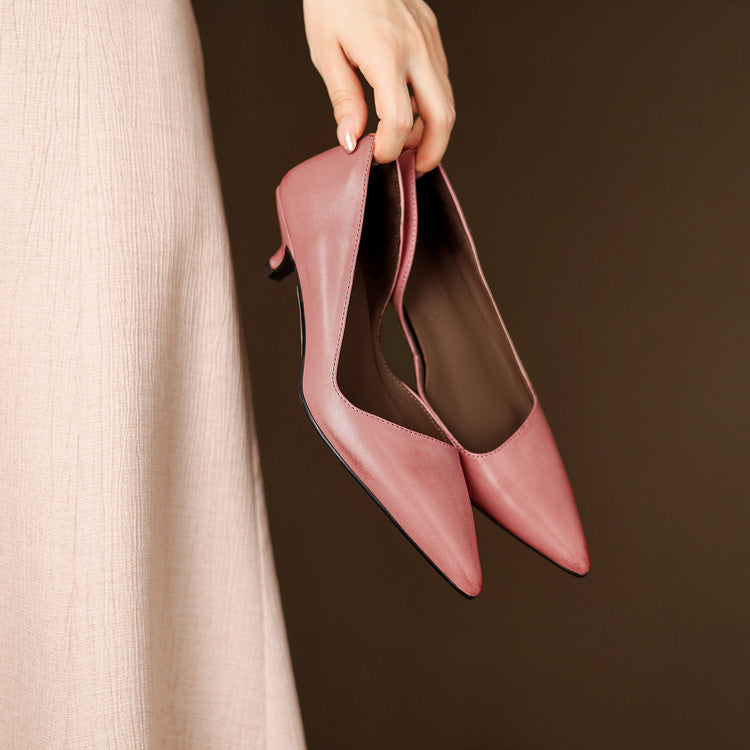 Kynora™| Leather Heels