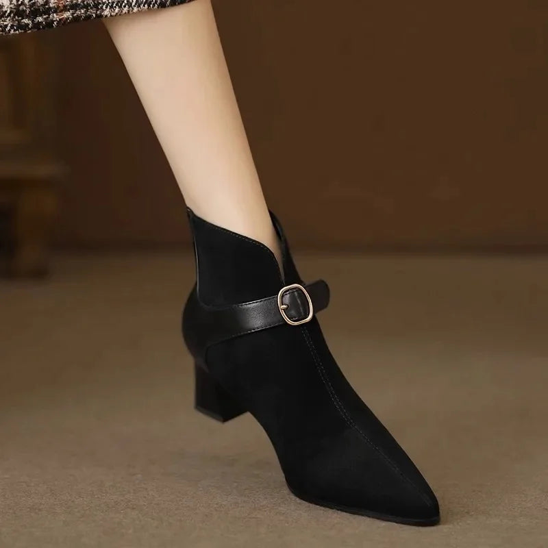 Harellia™| Suede Boots