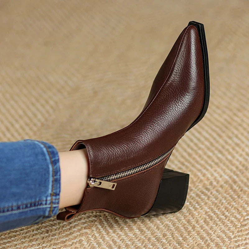 Veyora™| Leather Boots