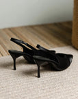 Polenne™| Satin Slingbacks