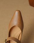 Lunovella™| Leather Heels