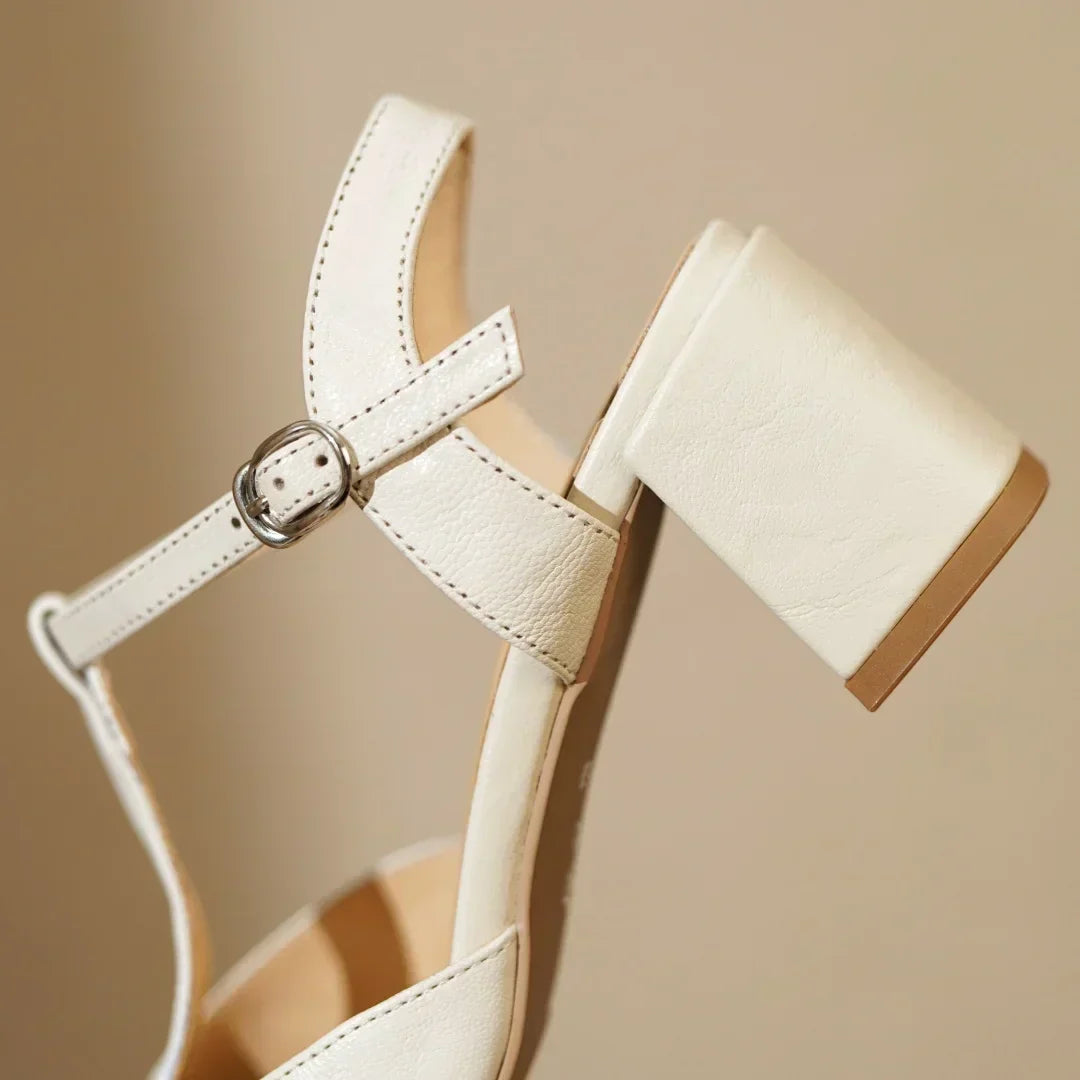 Beatrica ™ | Leather Mary Janes