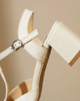Beatrica ™ | Leather Mary Janes
