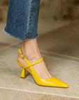 Norinda™| Thin Heeled Slingbacks