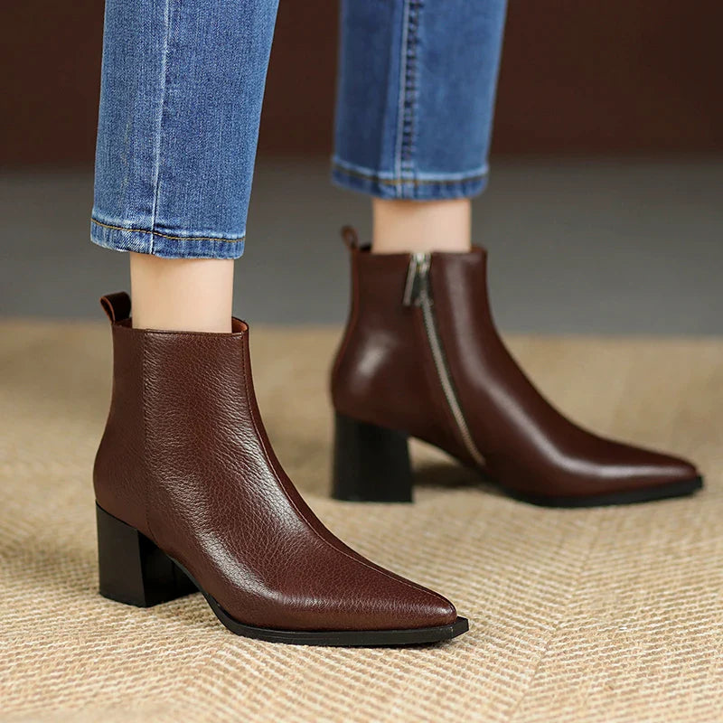 Veyora™| Leather Boots