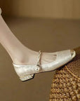 Valenza™| Mestelle Leather Mary Janes
