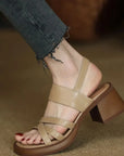 Valenza™| Sivena Thick Heel Sandals