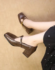 Dorvanna™| French Mary Janes