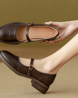 Perla™| Low Heel Mary Janes