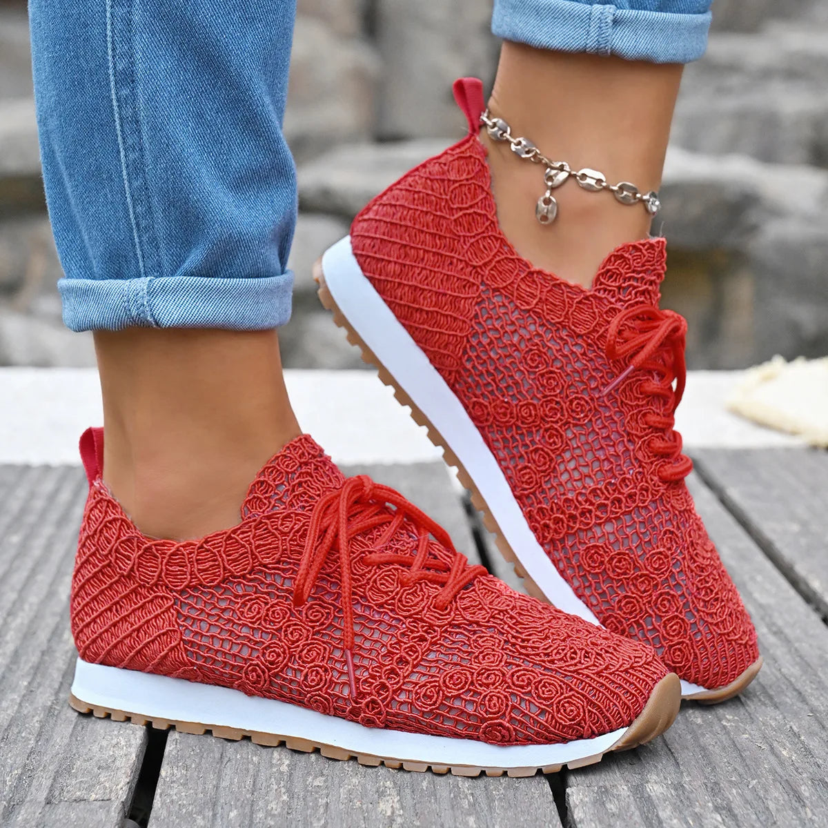 Ferana™| Orthopedic Lace Sneakers