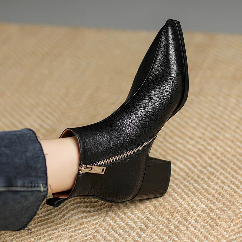 Veyora™| Leather Boots