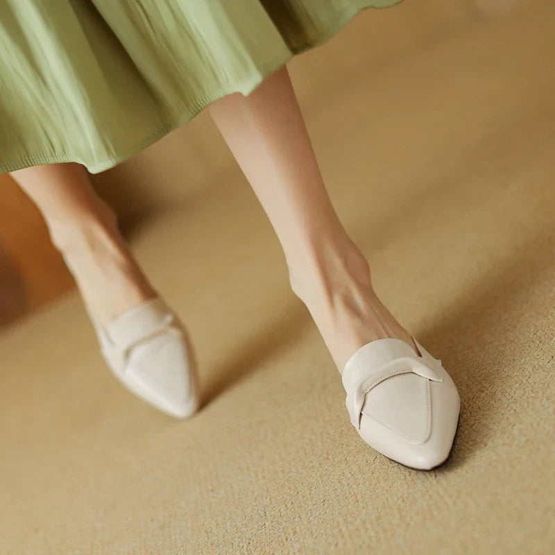 Giselle™| Genuine Leater Mules