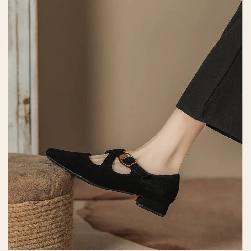 Avarine™ | Buckle Loafers
