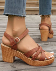 Orthopedic™| Mid Heel Sandals