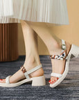 Amelie™ | Thick Heel Sandals