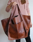 Valenza™| Muller Oversized Leather Bag